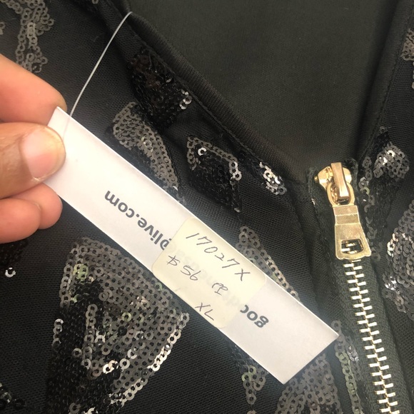 Black sequin dress - Semiformal - Picture 3 of 3